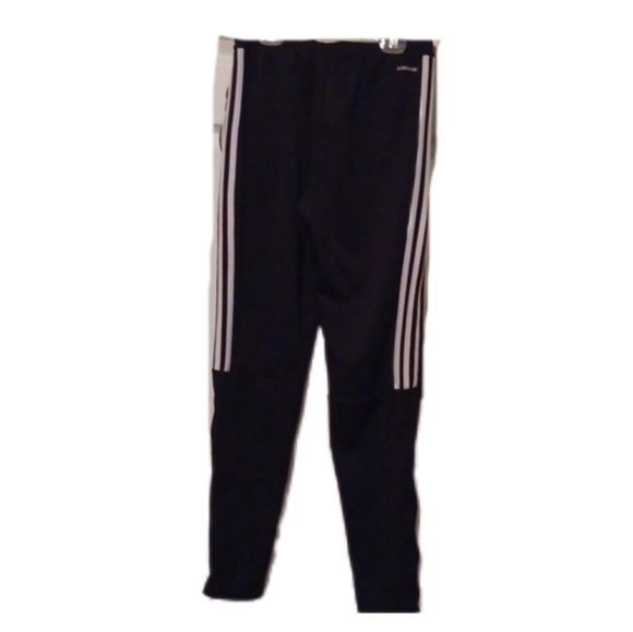 adidas Other - -- Adidas Kids Navy Joggers with White Logo Boy's Size Small